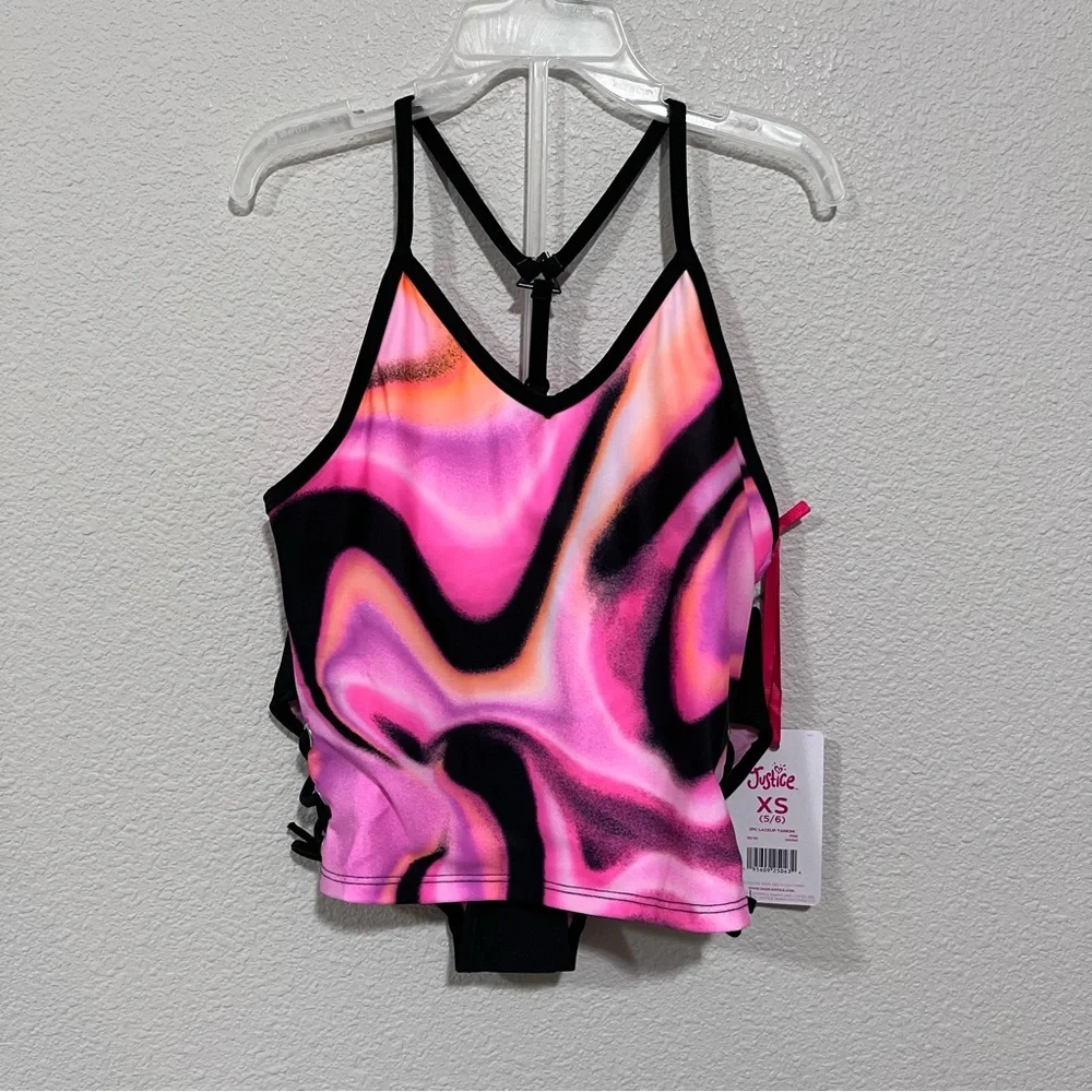 Justice piece tankini