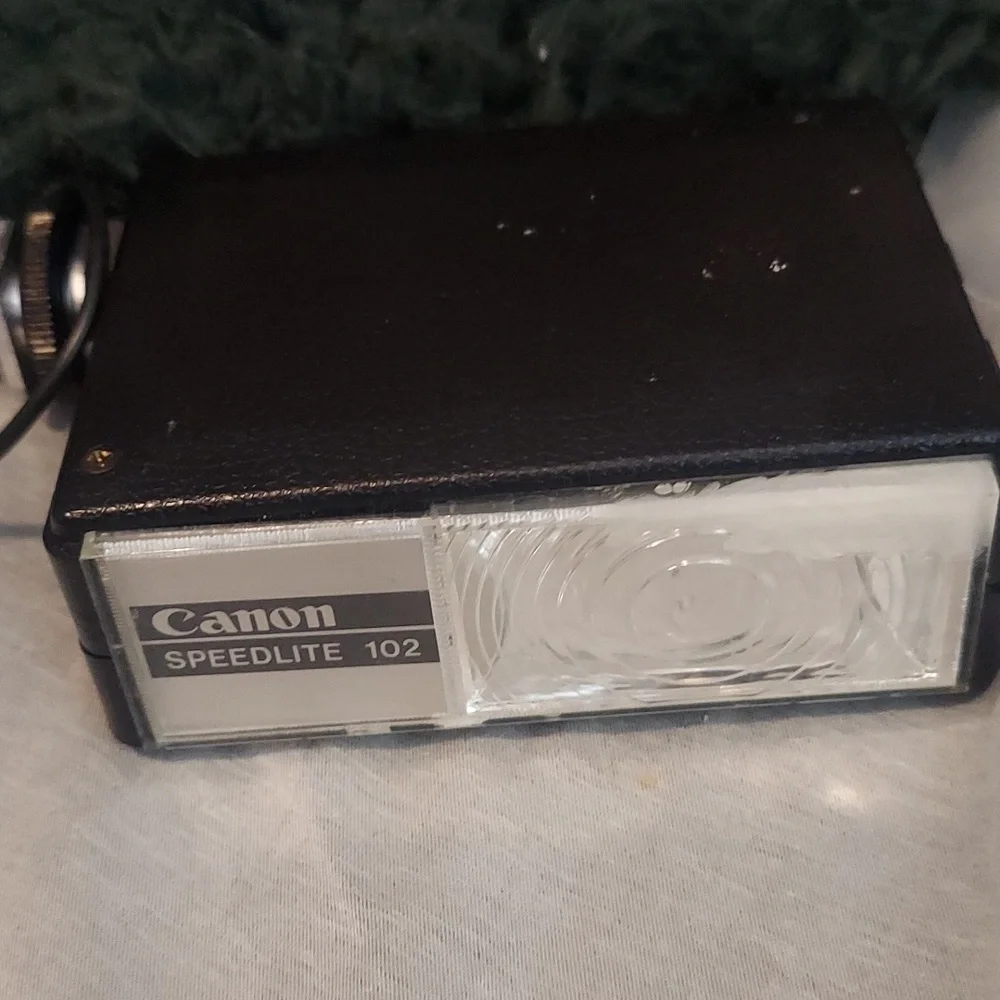Vintage Canon camera gear