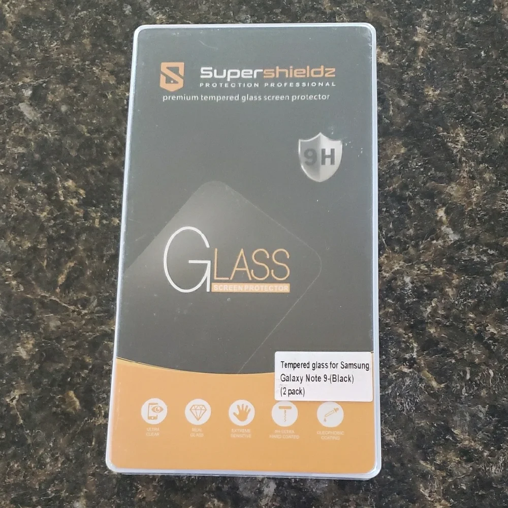 Supershieldz Tempered Glass Screen Protector for Samsung Galaxy Note 9