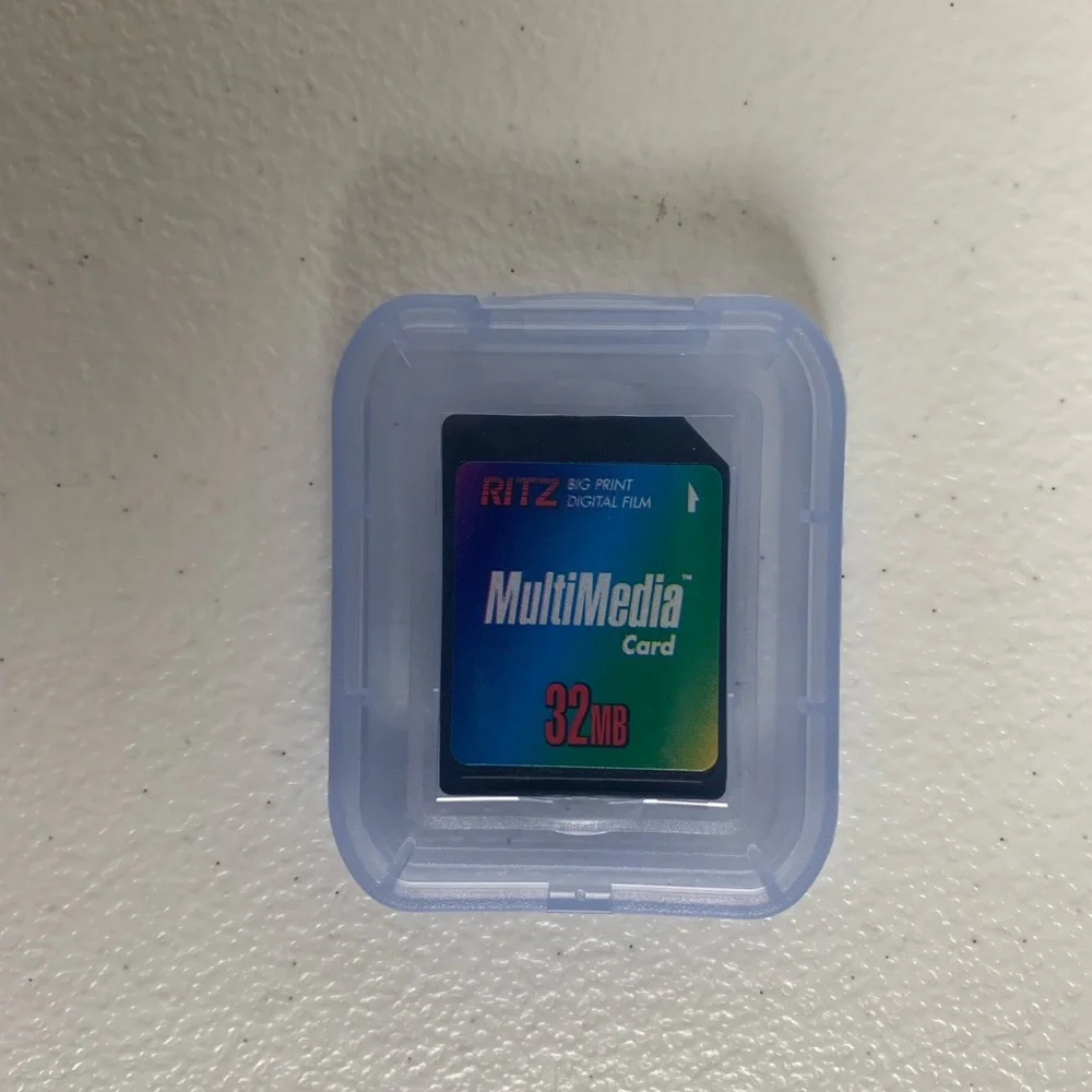 Ritz Big Print Digital Film MultiMedia Card (MMC) with 32MB storage