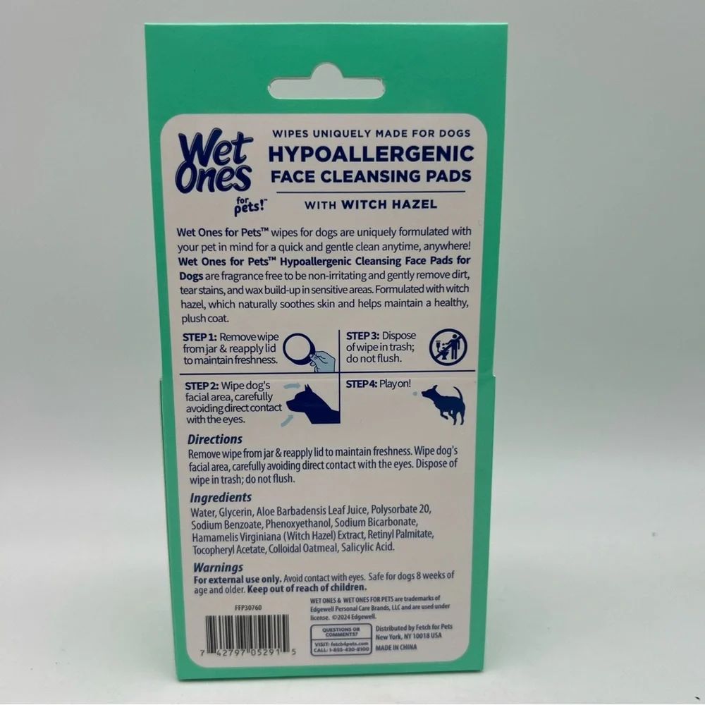 Wet Ones for pets packs wet