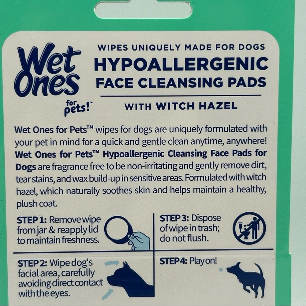 Wet Ones for pets packs wet