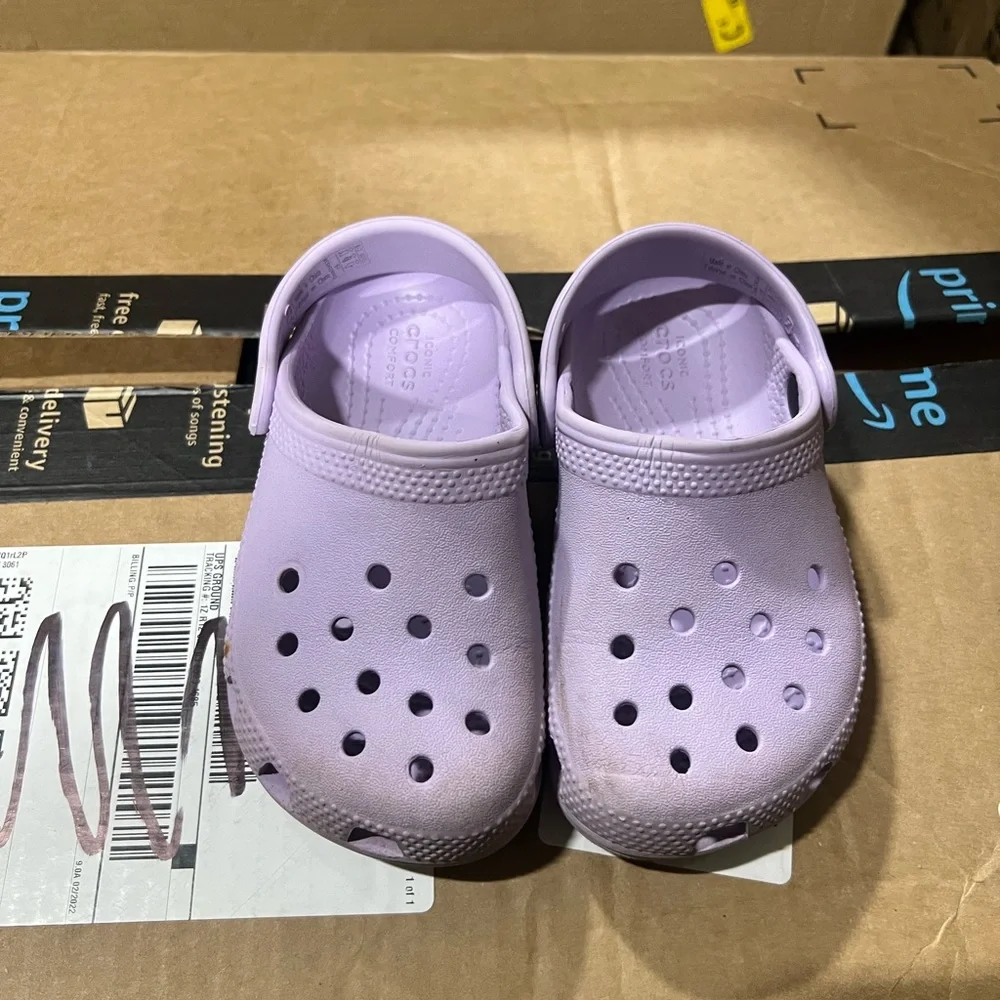 CROCS orchid purple