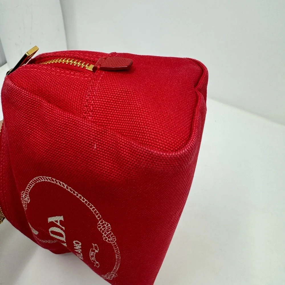 Prada cosmetic red