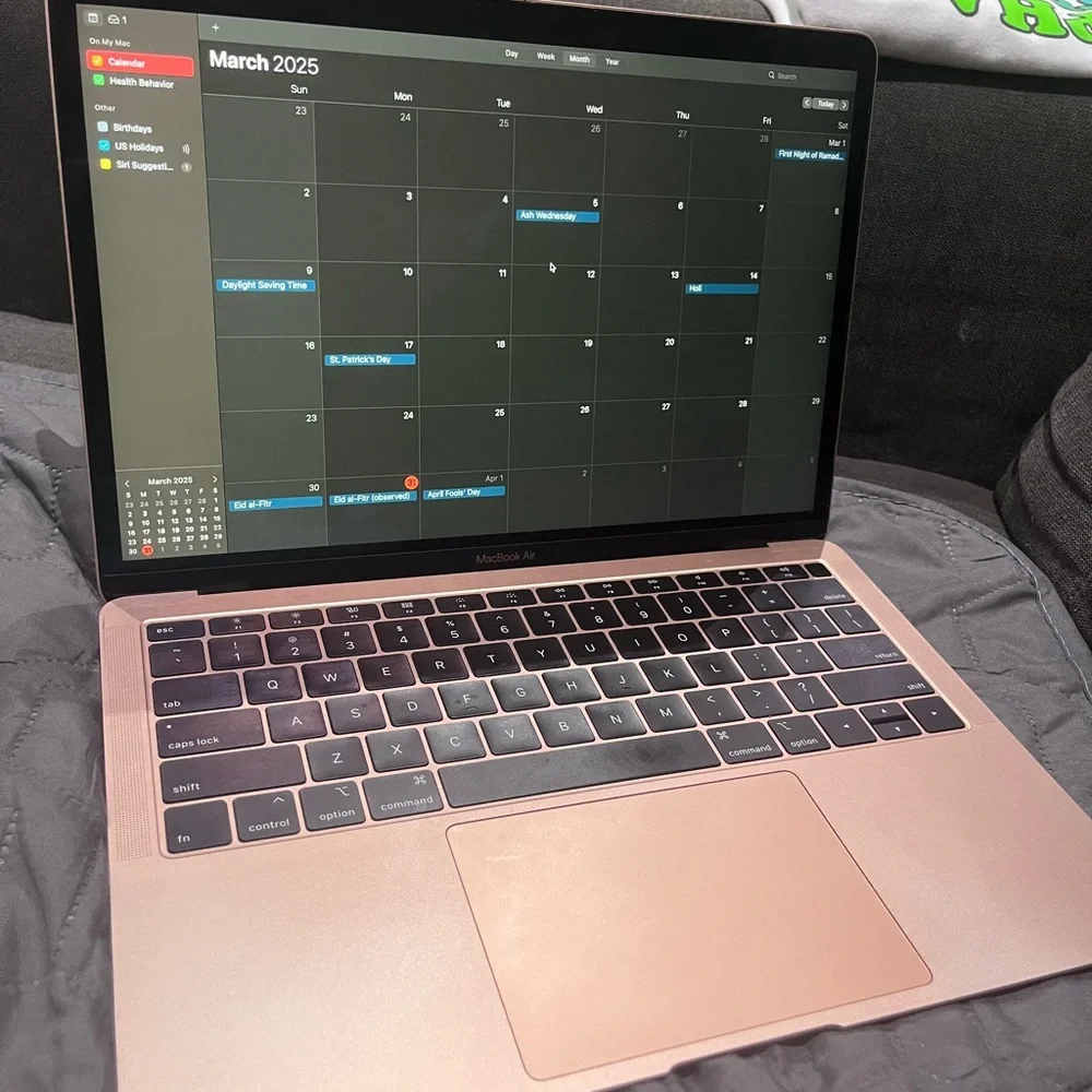 Rose Gold Air Laptop