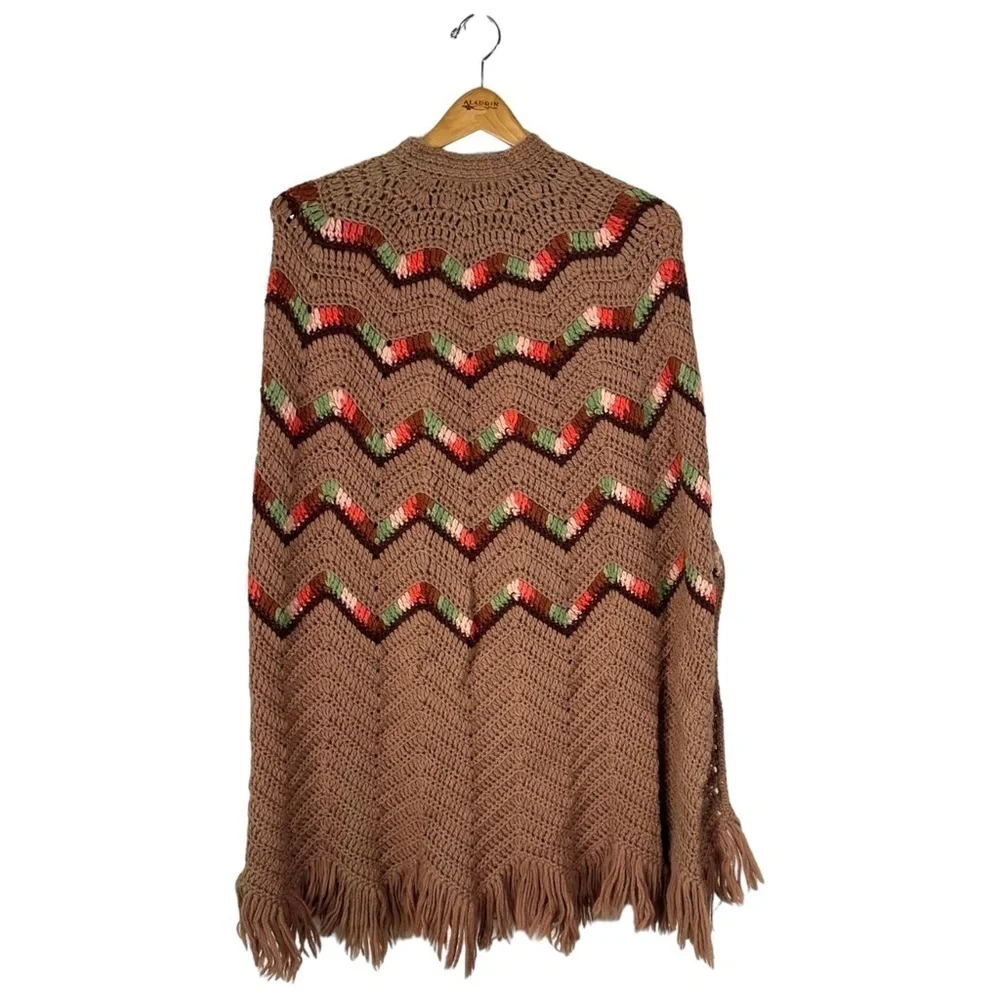 handmade crochet poncho
