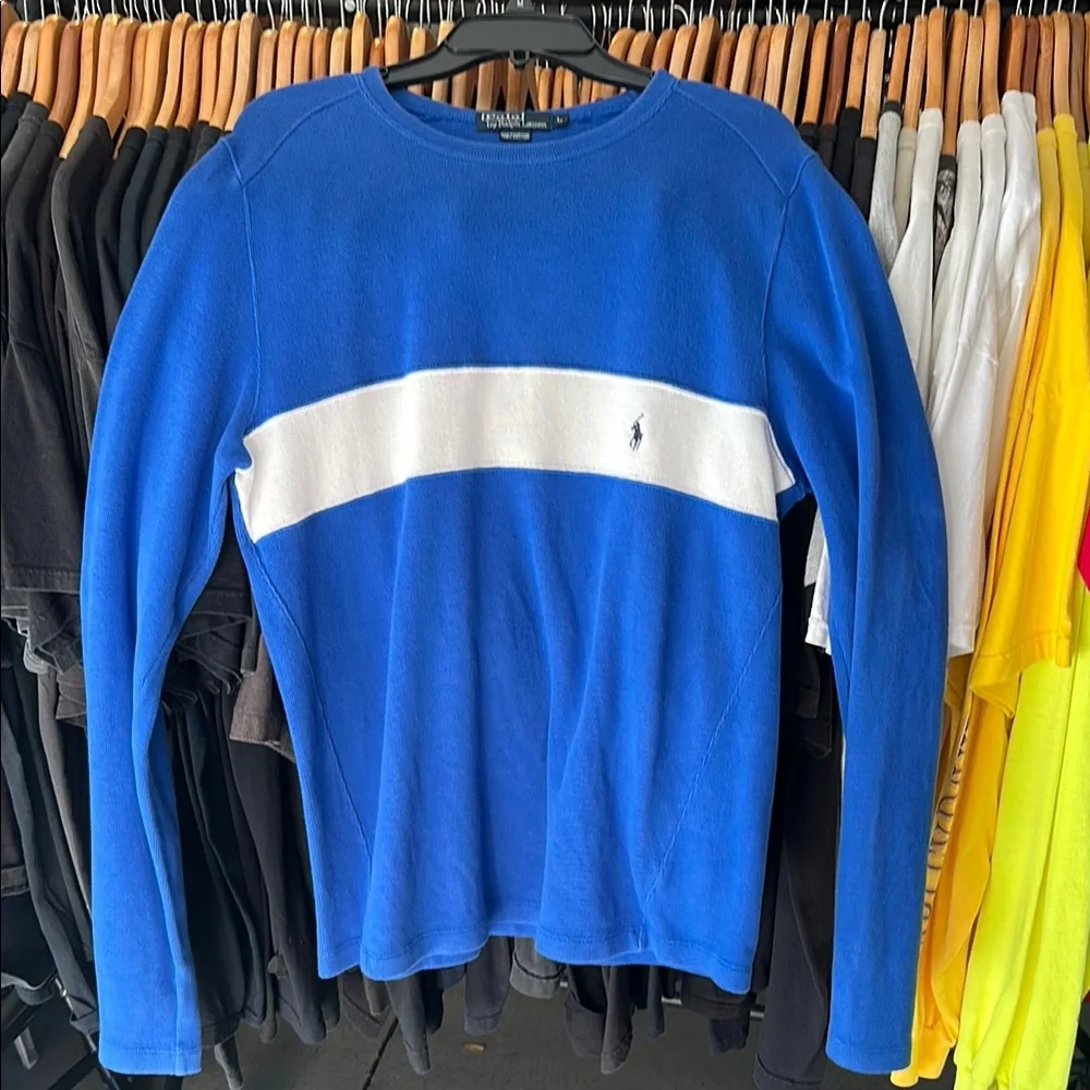 Polo by Ralph Lauren Men's Blue Sweater