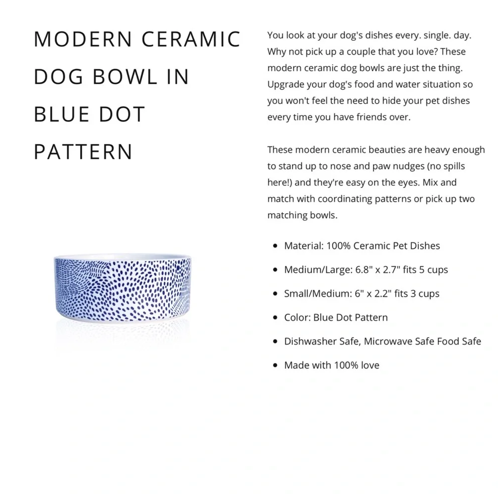 Modern Ceramic like new