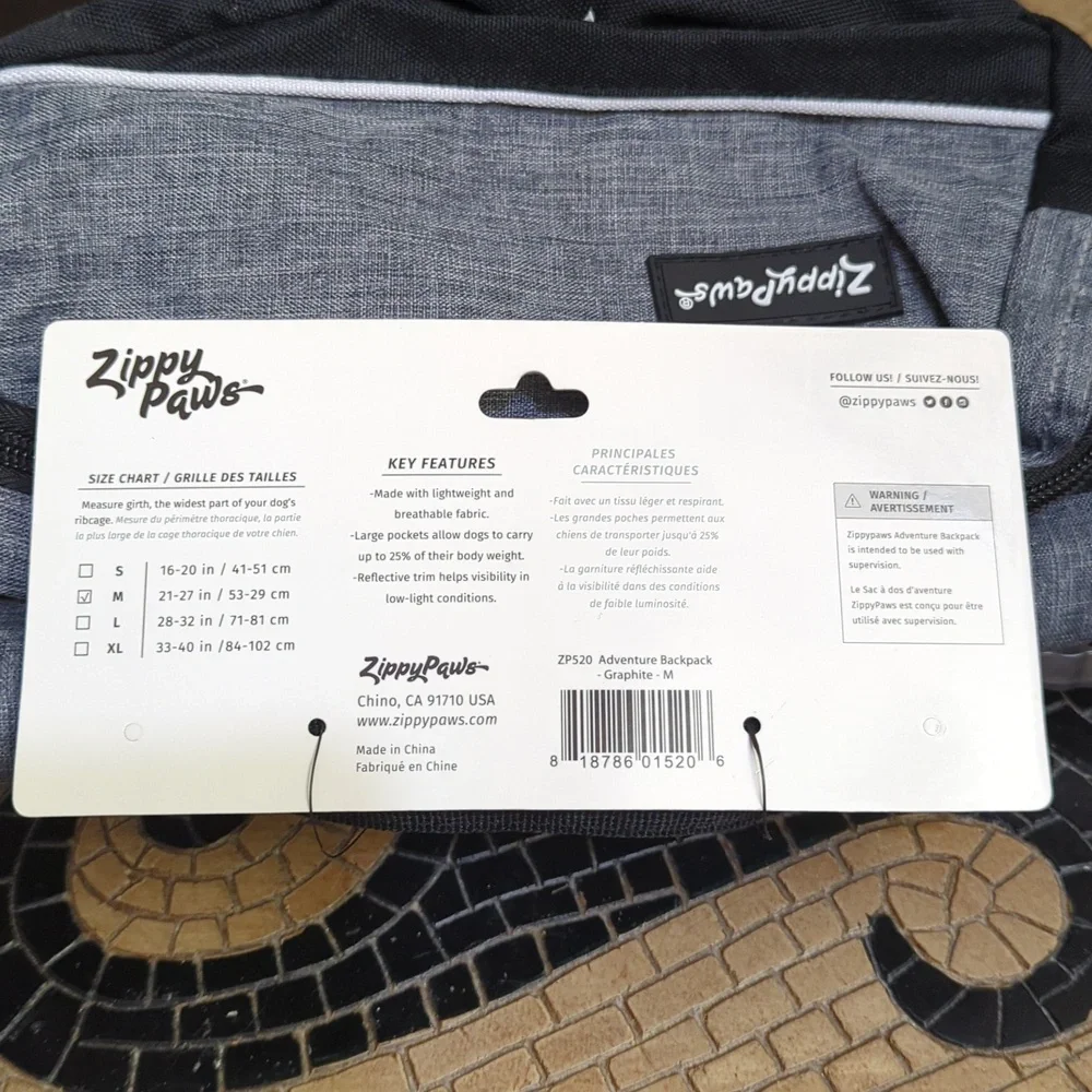 zippy paws backpack adventures high
