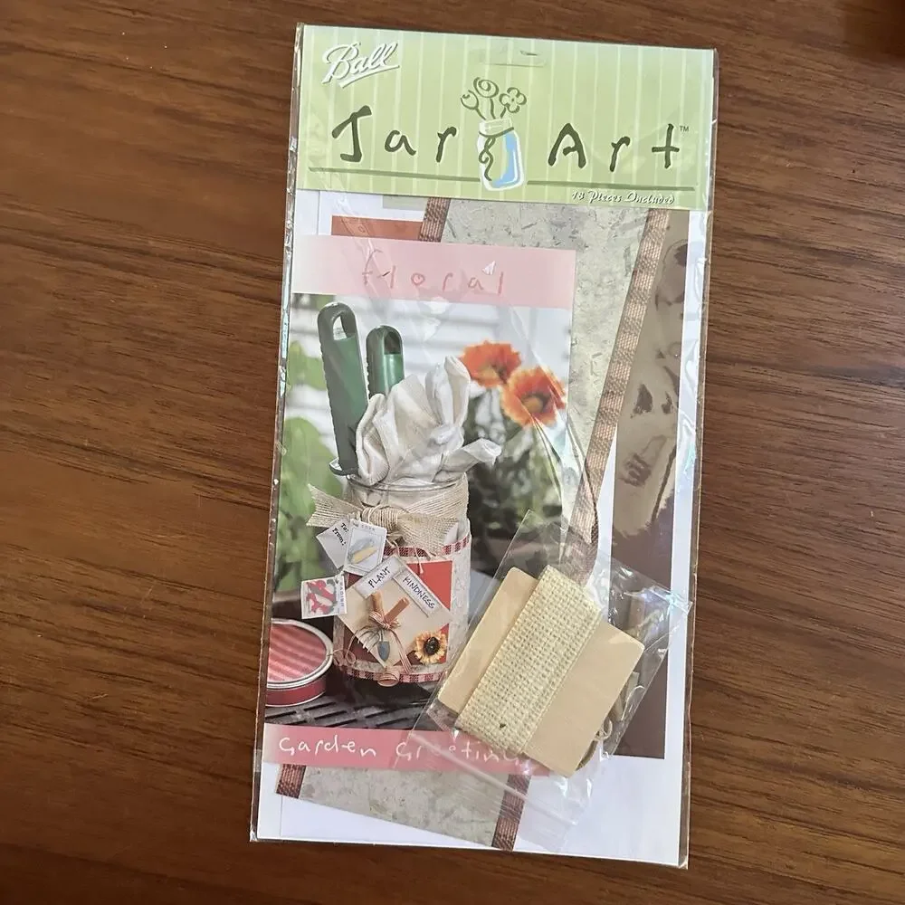 8 NEW Ball Jar Art Kits Variety Nature Garden