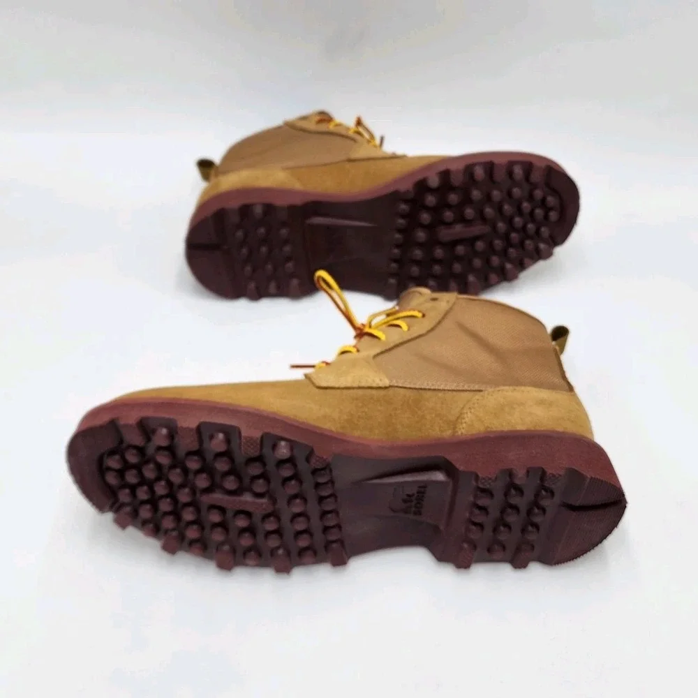 Men's Sorel Caribou OTM Chukka Waterproof Boots Shoes Size 8 Tan/Brown