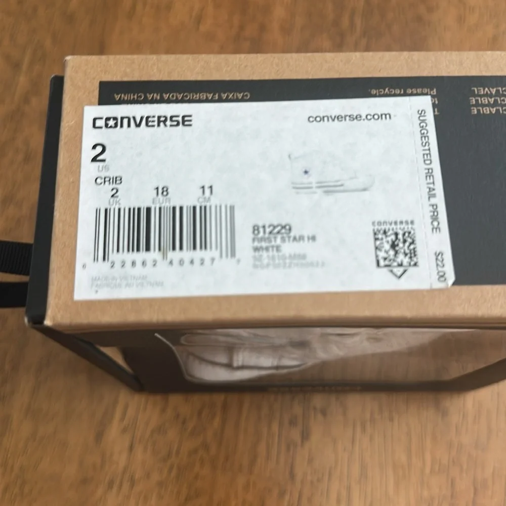Converse charming white