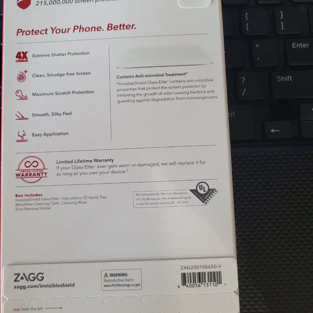Zagg never opened