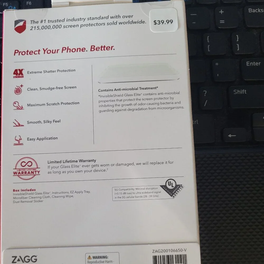 Zagg never opened