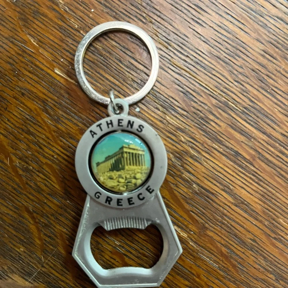 New Athens, Greece key chain from Greece  ( bottle opener)