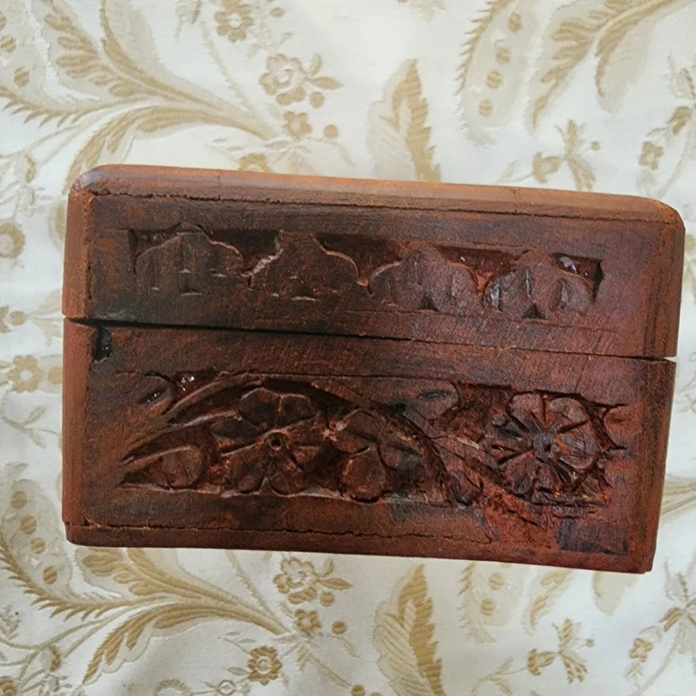 Vintage hand carved