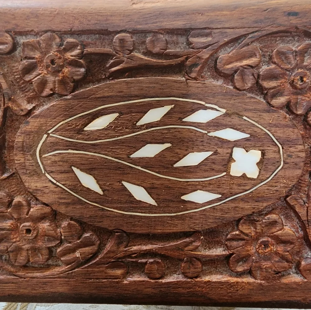 Vintage hand carved