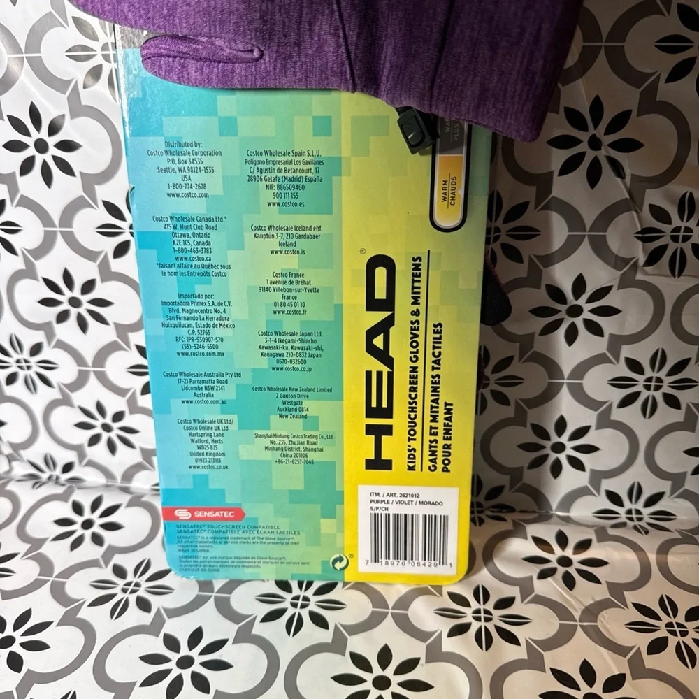 Head nwt purple