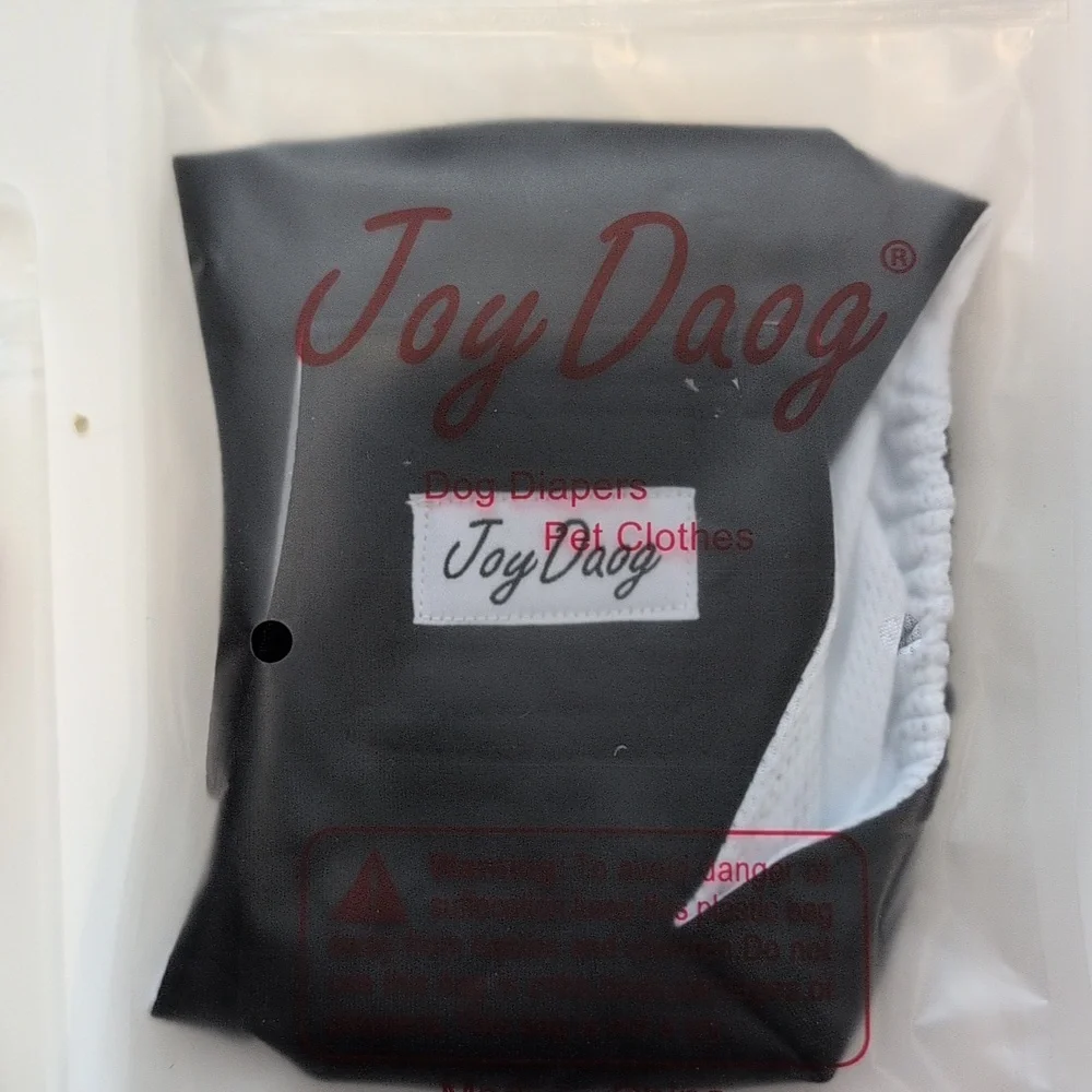 NWT 5 Pack Joy Daog Male Washable Reusable Diapers Size XS