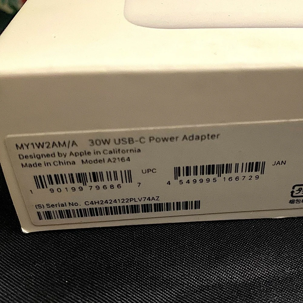 Apple 30w usb