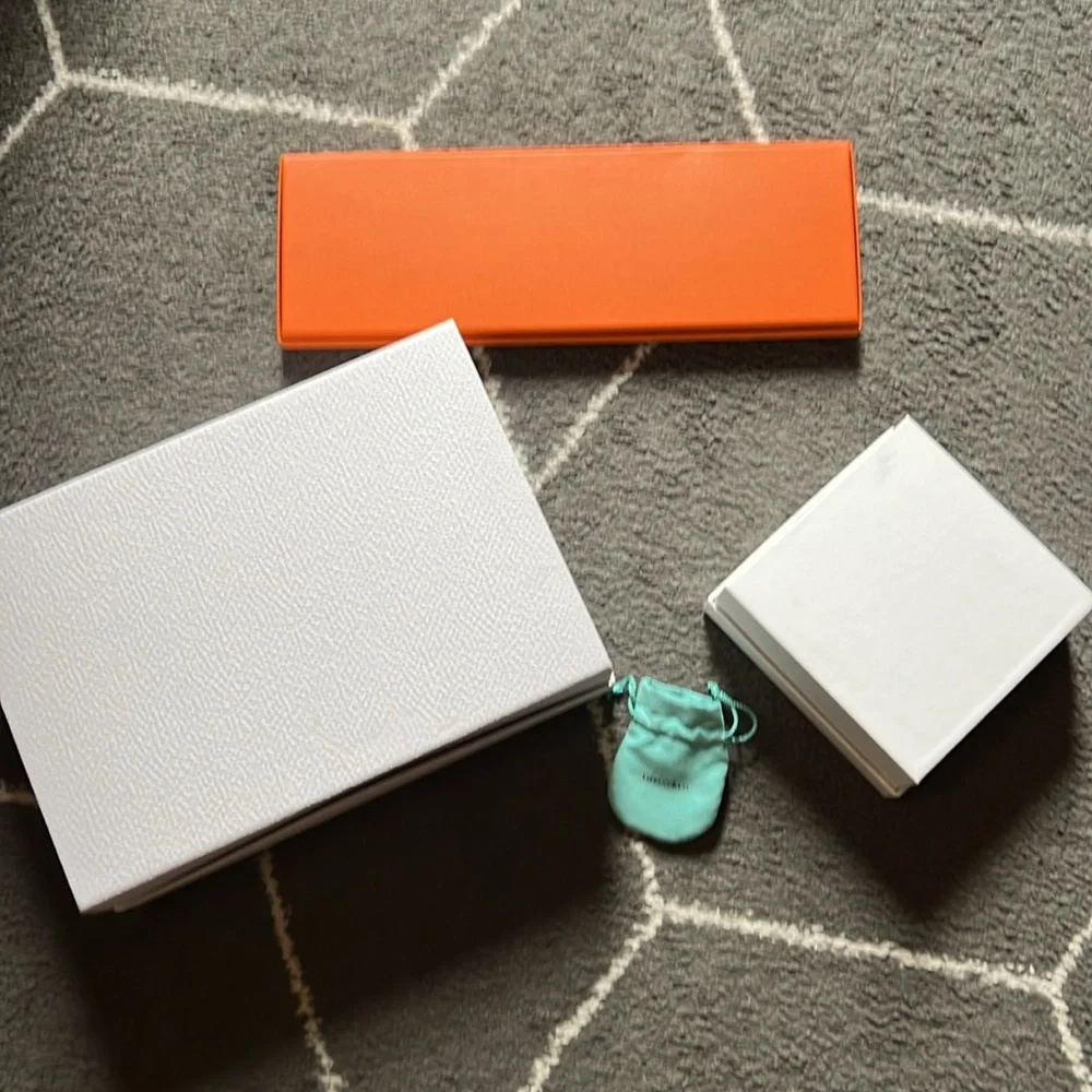 Dior empty boxes