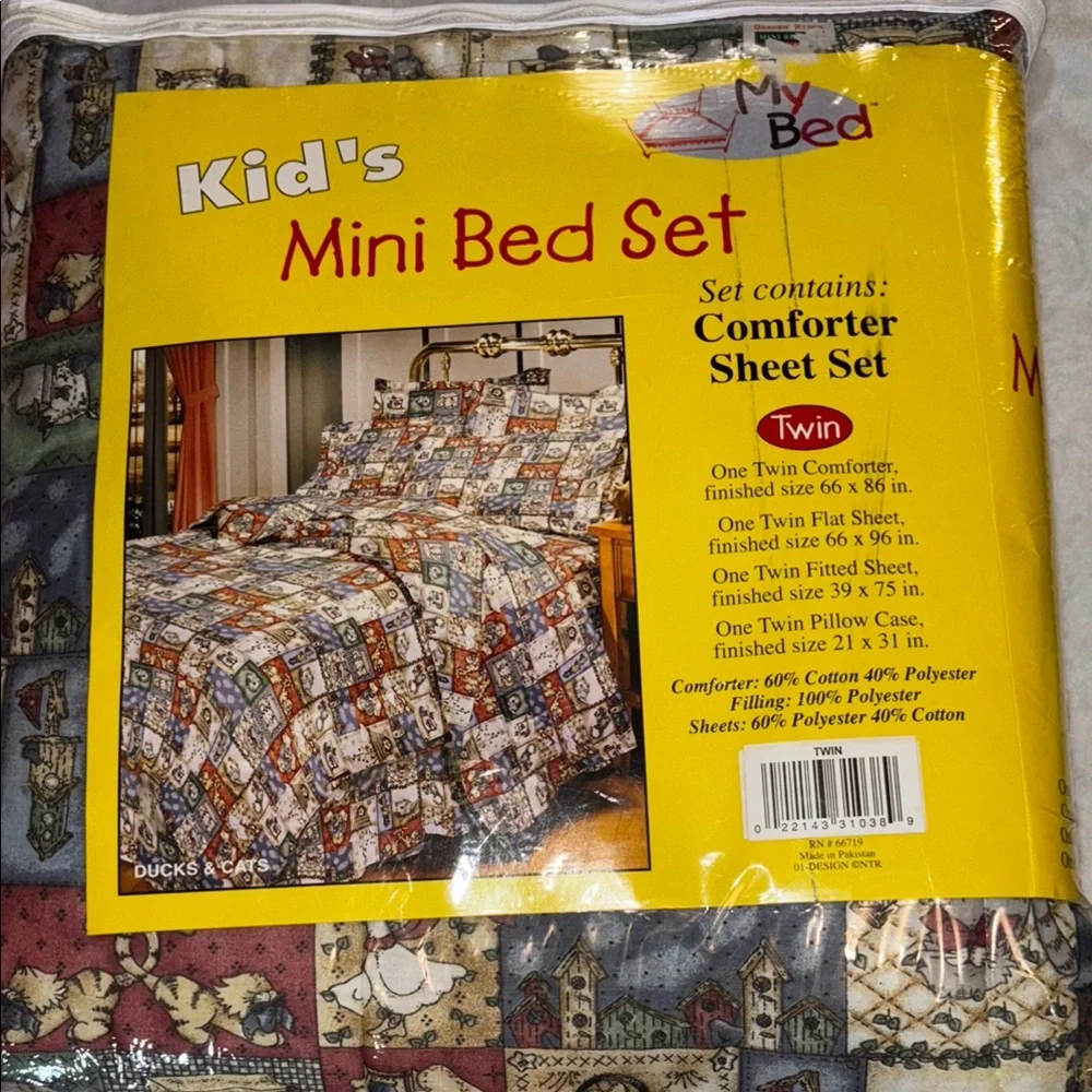 My Bed includes patchwork