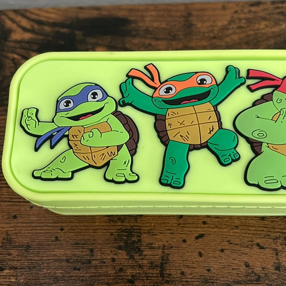 Teenage Mutant Ninja Turtles Mutant Mayhem Pencil Case Nickelodeon School Office