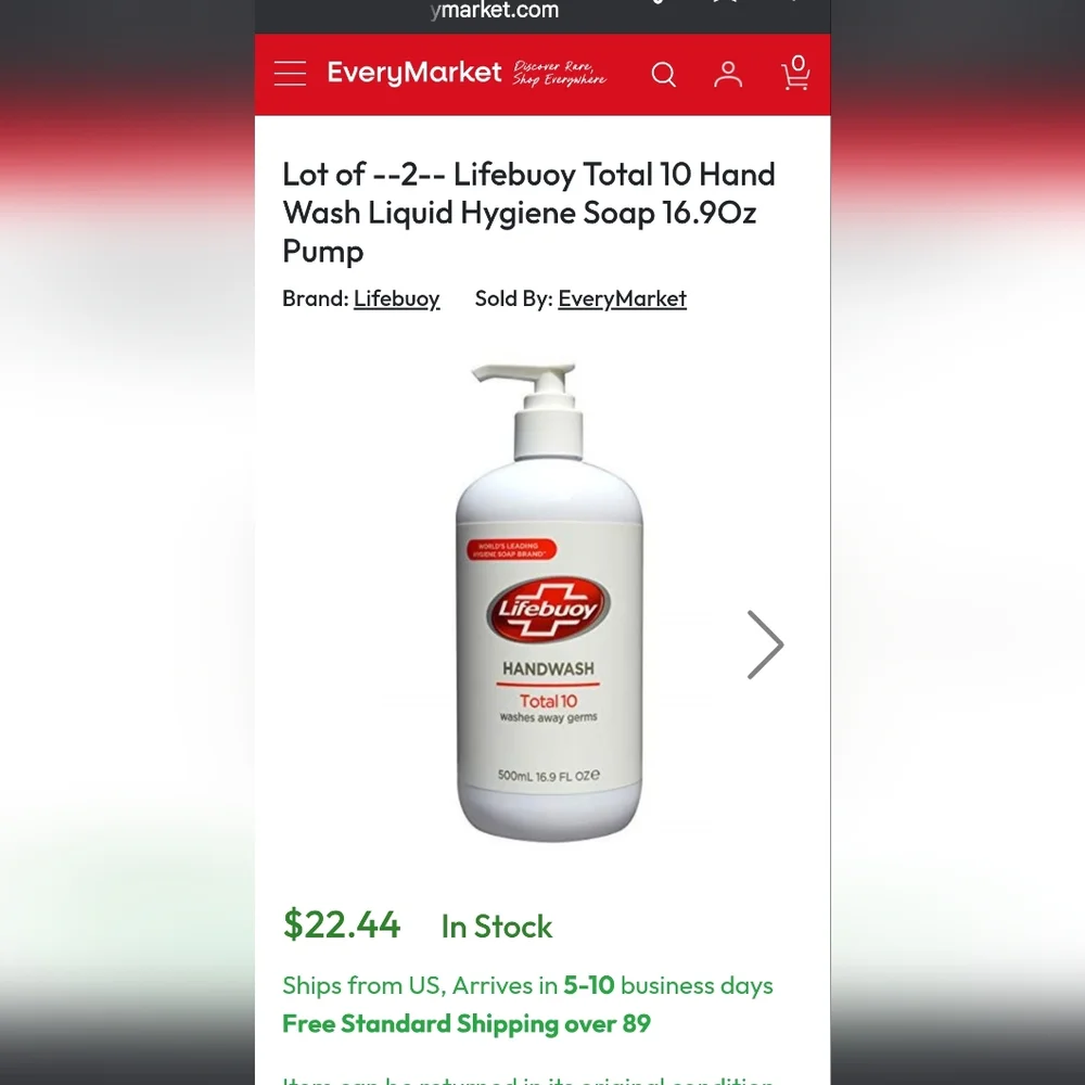 Lifebuoy Handwash Total lifebuoy total