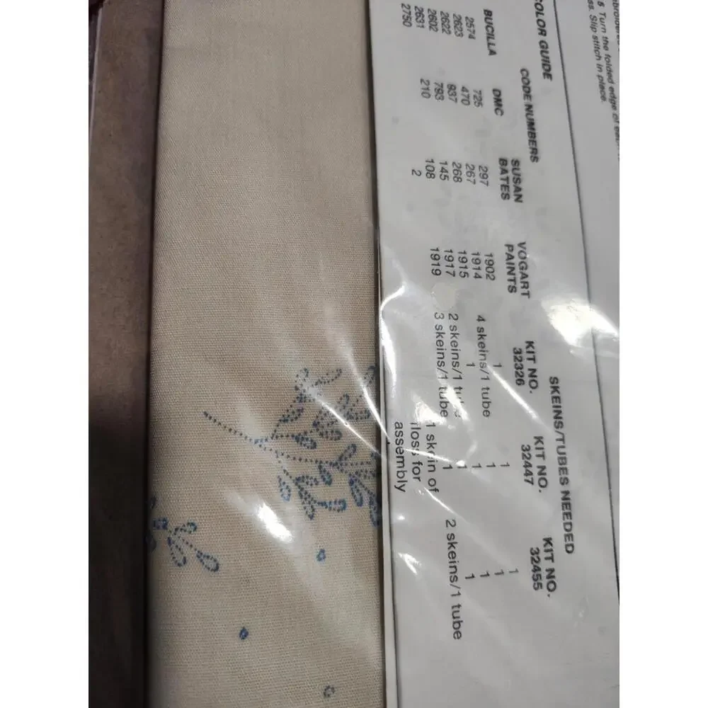 Bucilla stamped cross