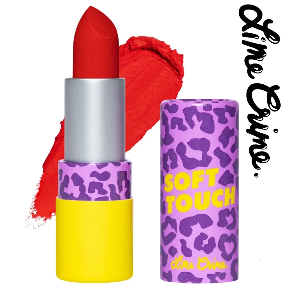 Lime Crime vibrant red