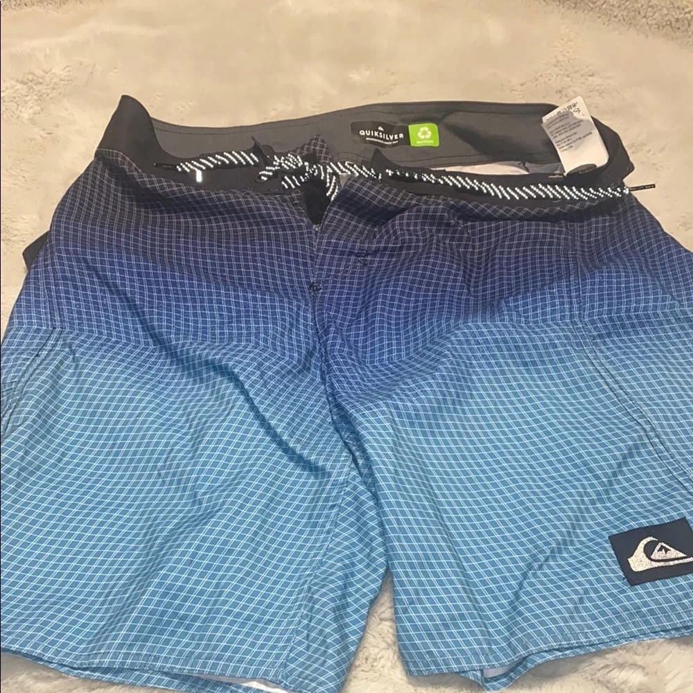 Quiksilver Blue Board Shorts for Swim
