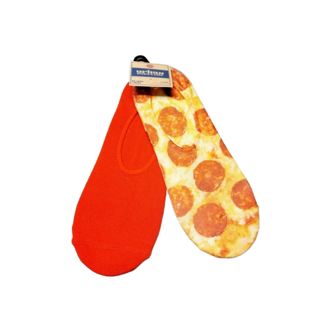 Urban Pipeline Pizza No Show Liners Socks - Size 6-12‎