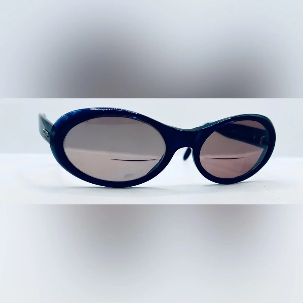 Genny 254-S Blue Oval Sunglasses Frames Only