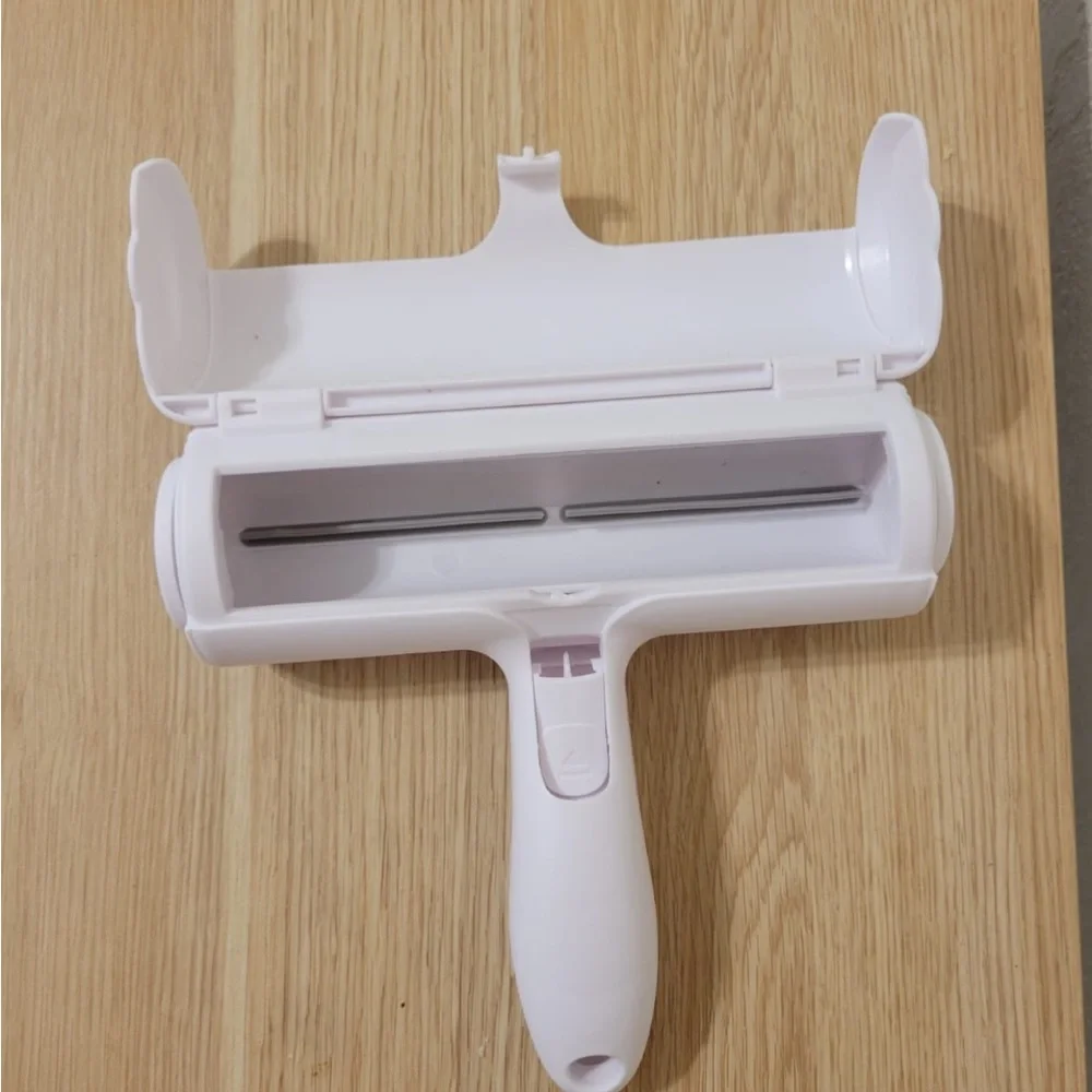 White Pet Hair Remover Roller multi surface