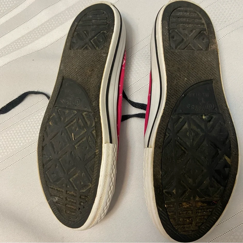 Converse girls pink