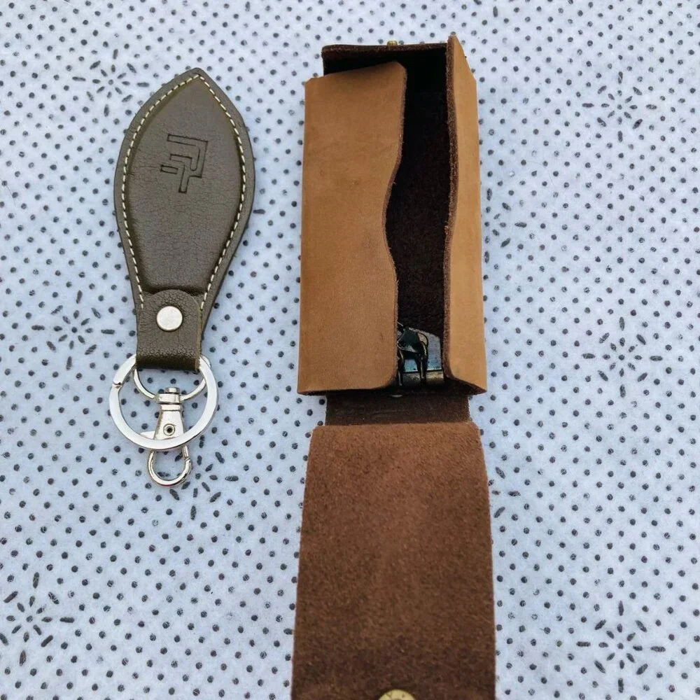 Handmade leather keys