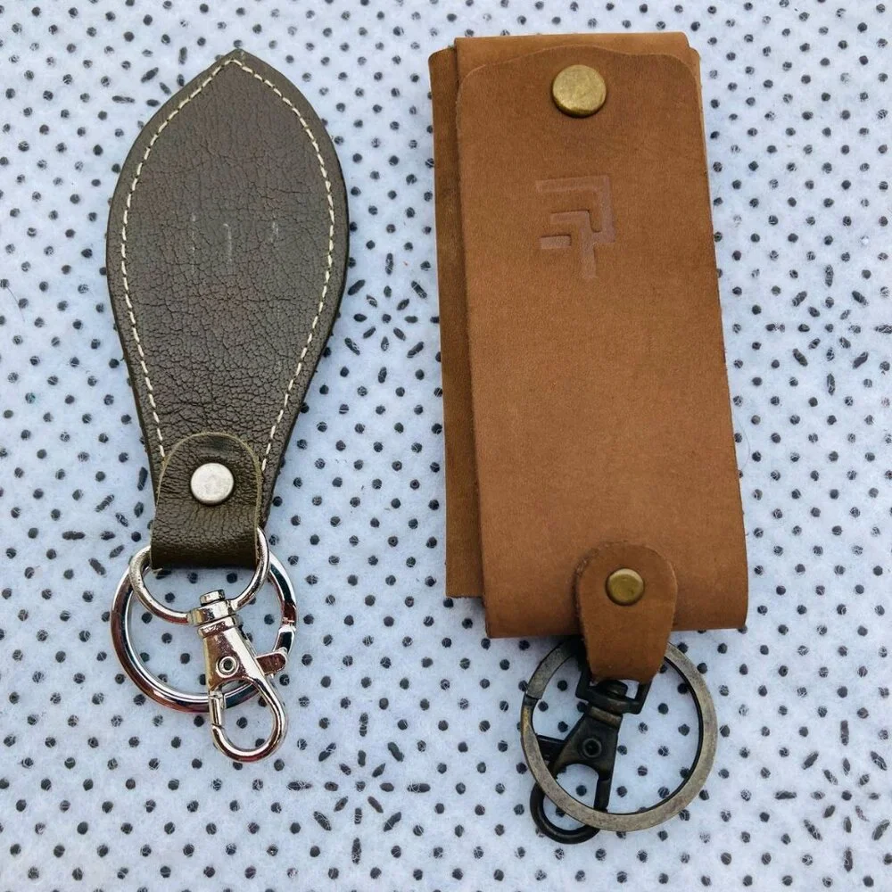 Handmade leather keys