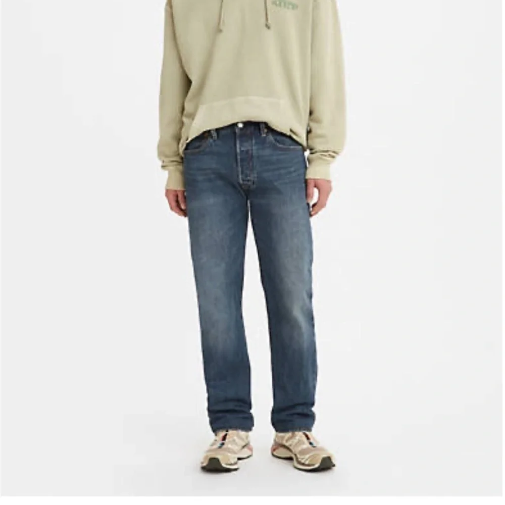 Men’s original fit 501 button fly jeans