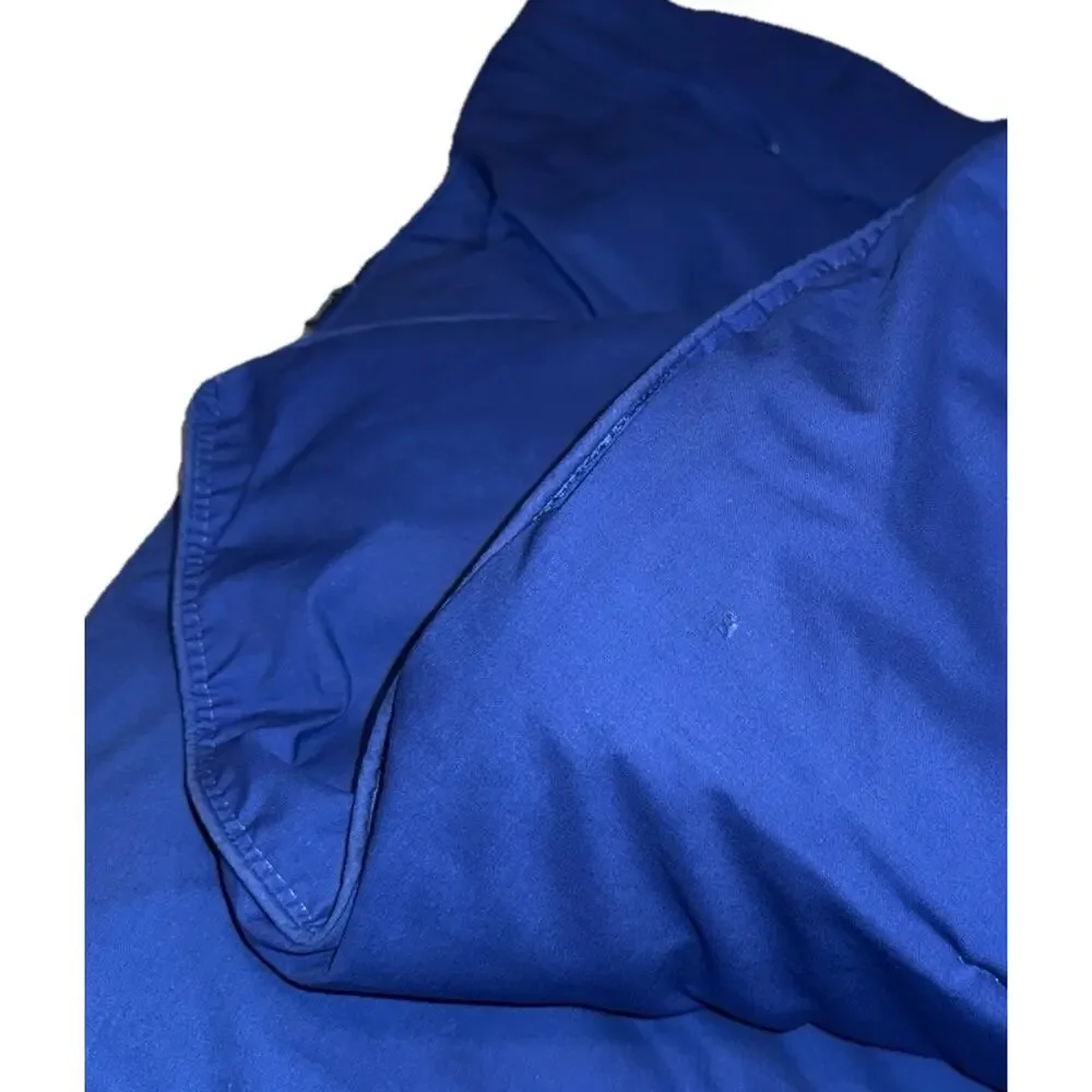 Ralph Lauren Discontinued Royal Blue Comforter Twin Cotton Retired Quilt Bedding