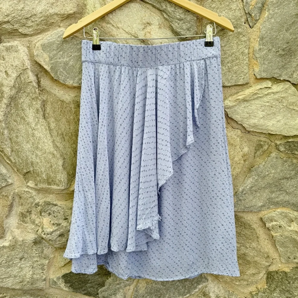 Ganni blue ditsy