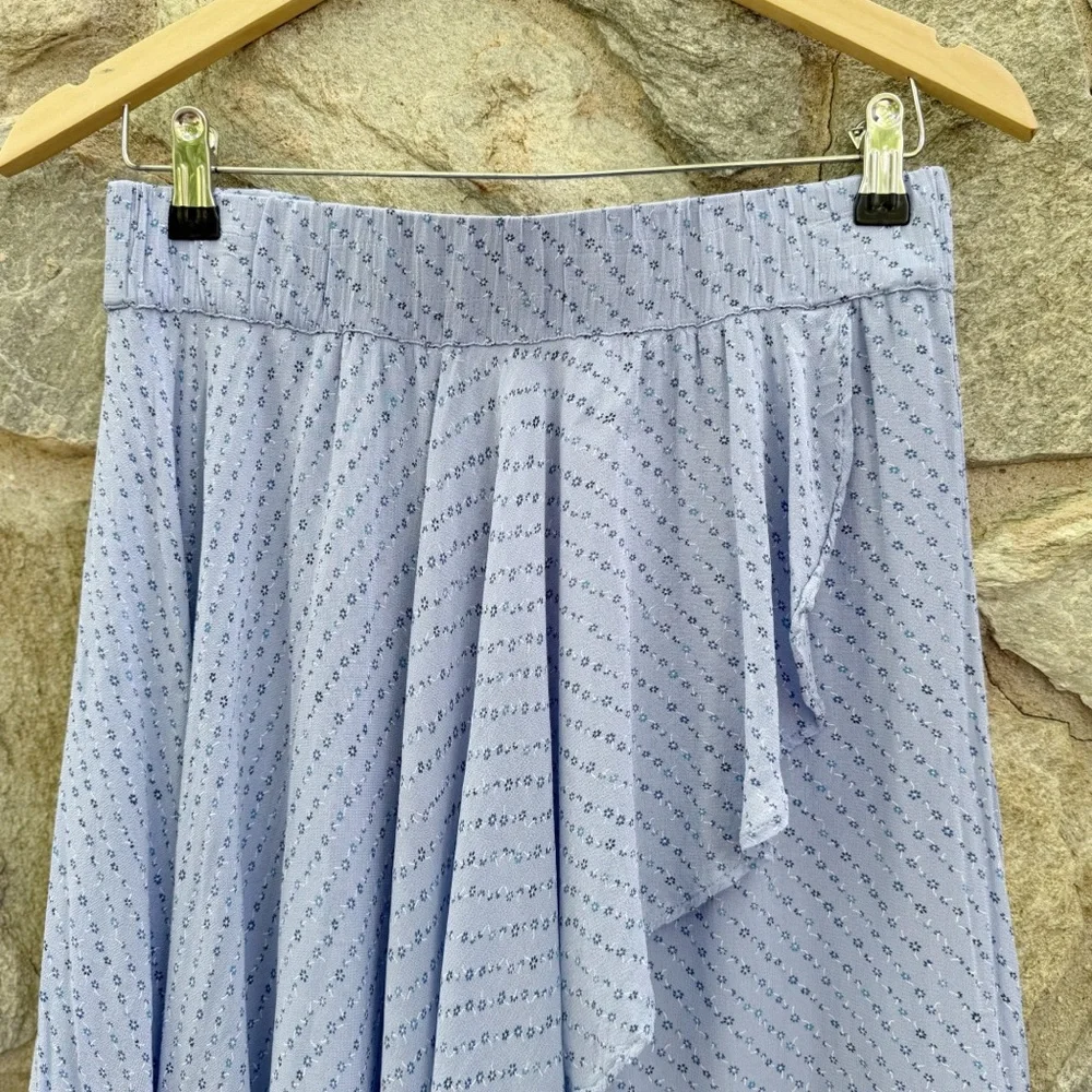 Ganni blue ditsy