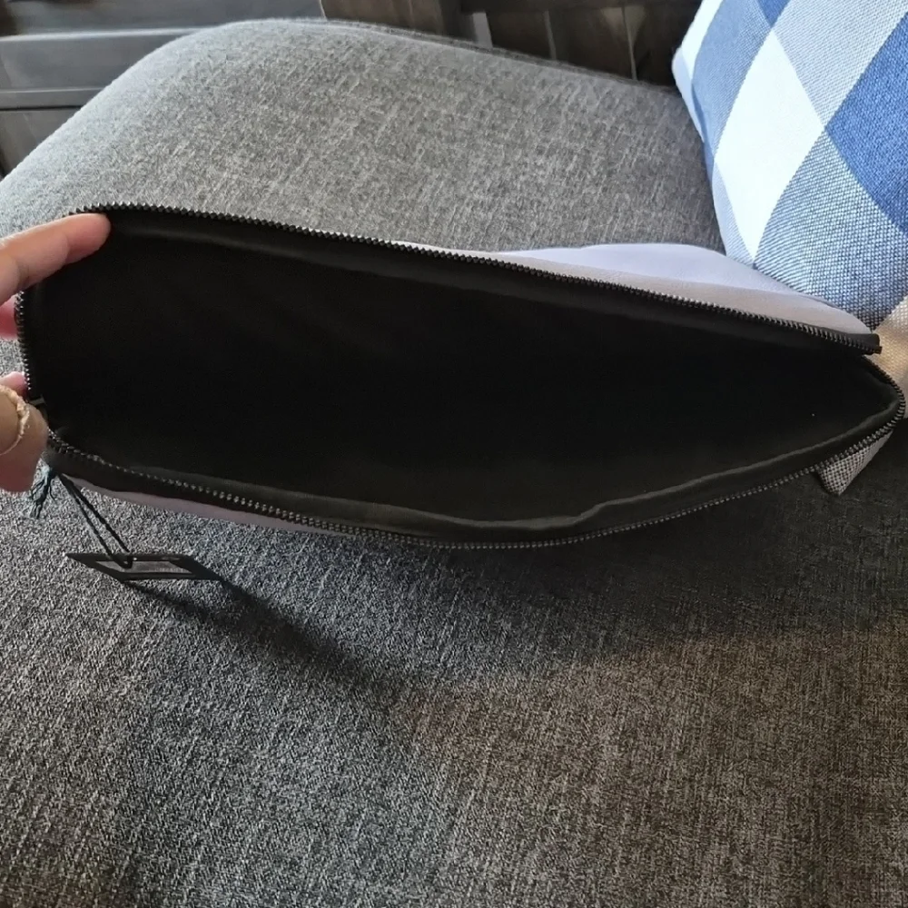 Stylish Gray TYPO Laptop Sleeve
