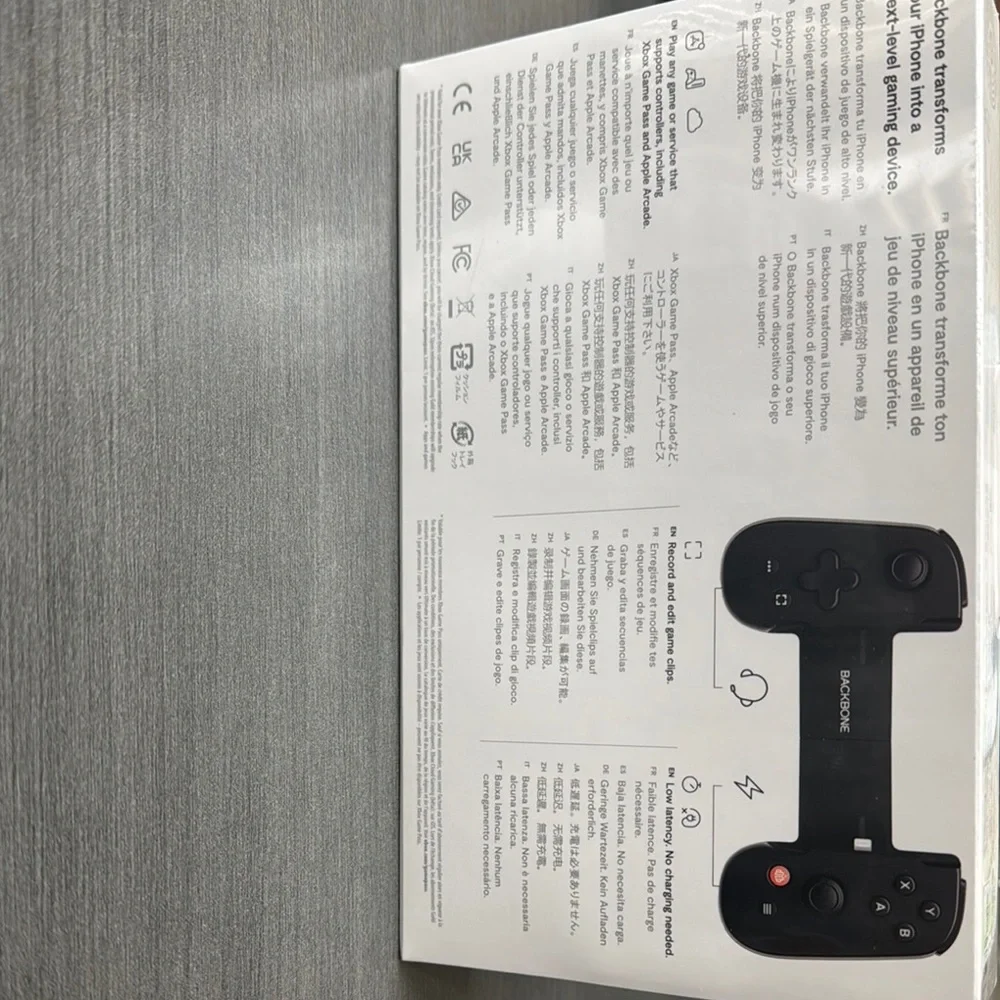 BACKBONE Lightning Xbox Gaming Controller for iPhone Brand New sealed!