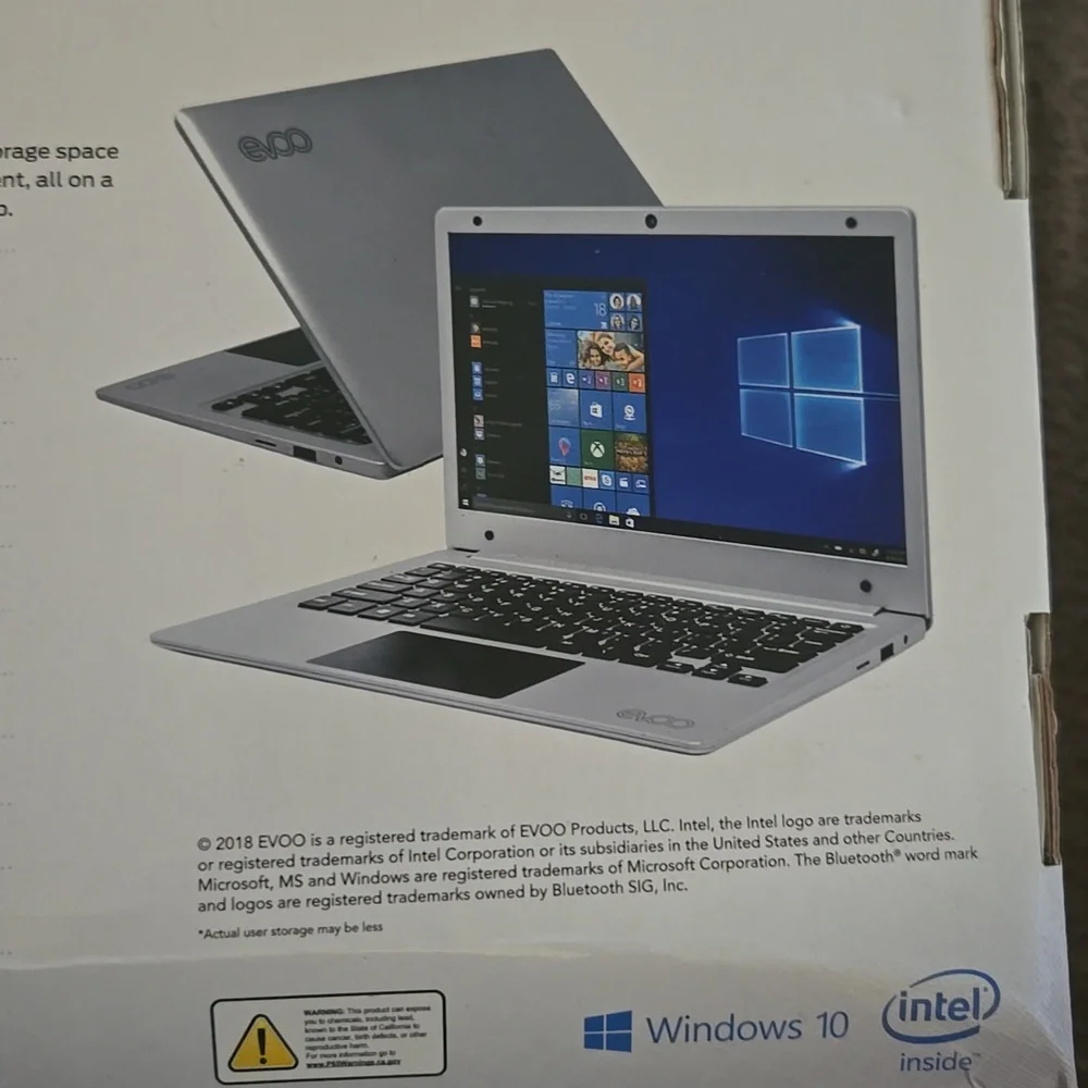 High-Performance Silver Laptop with Windows OS