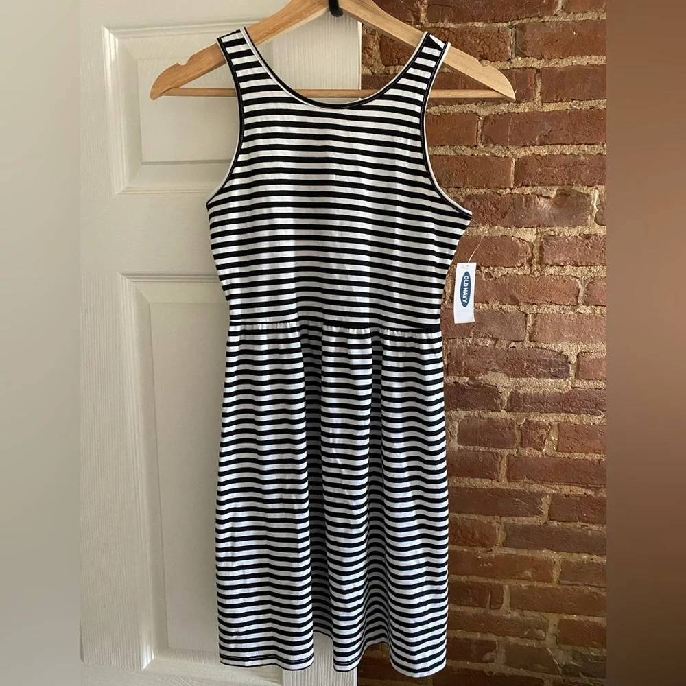 Old Navy Girls Striped Tank Dress - New With Tags