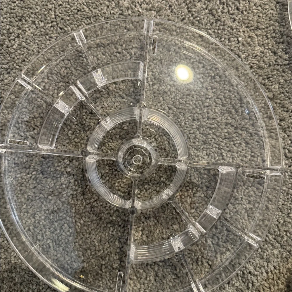 Clear Rotating Makeup Organizer