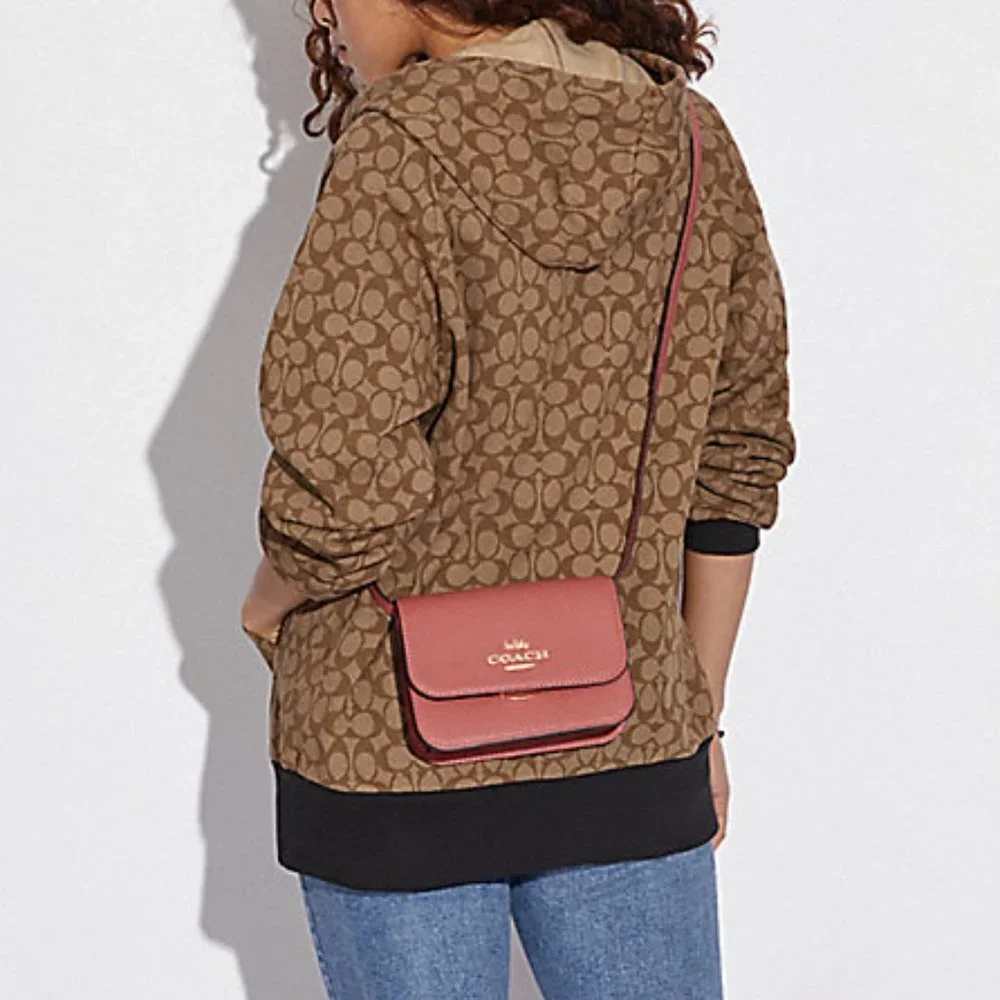 Coach Mini Brynn Crossbody Gold / Taffy
