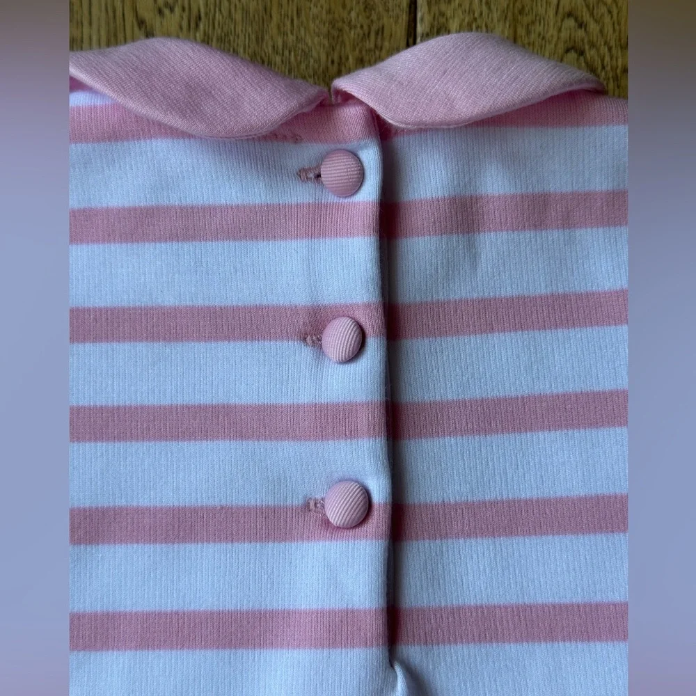 Ralph Lauren Pink Stripe Ponte Dress size 6 Months