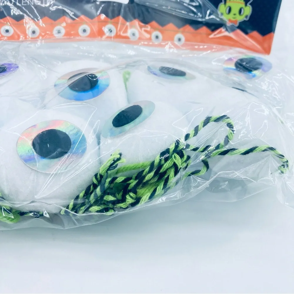Halloween Eyeball Garland Party Decoration New Packaging Damage