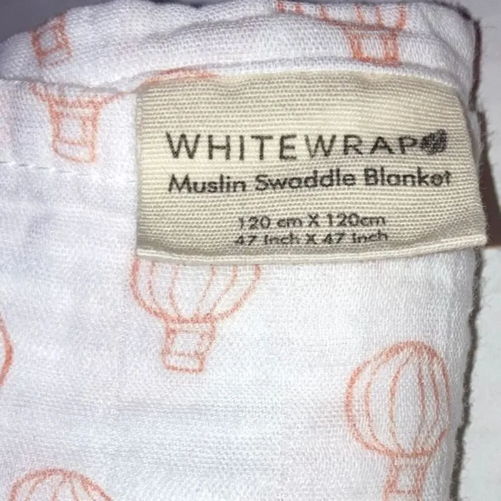 WHITEWRAP muslin swaddle